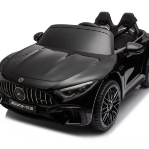 Kinderfahrzeug - Elektro Auto "Mercedes SL63 AMG" - Lizenziert - 12V7AH Akku, 2,4Ghz Fernsteuerung, MP3+Ledersitz+EVA