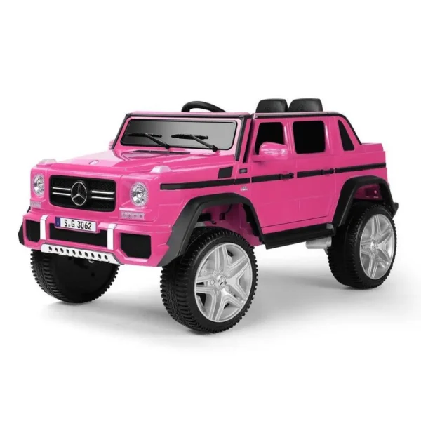 Kinderfahrzeug – Elektro Auto „Mercedes Maybach G650S“ – Lizenziert –4 Motoren - 24Ghz Fernsteuerung MP3+Ledersitz+EVA – Bild 2