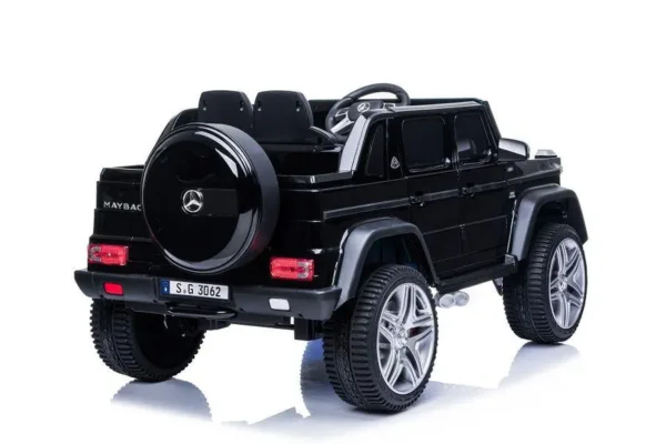 Kinderfahrzeug – Elektro Auto „Mercedes Maybach G650S“ – Lizenziert –4 Motoren - 24Ghz Fernsteuerung MP3+Ledersitz+EVA – Bild 12