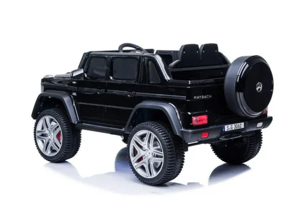 Kinderfahrzeug – Elektro Auto „Mercedes Maybach G650S“ – Lizenziert –4 Motoren - 24Ghz Fernsteuerung MP3+Ledersitz+EVA – Bild 13