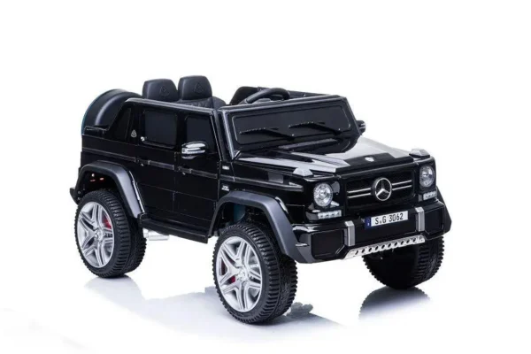 Kinderfahrzeug – Elektro Auto „Mercedes Maybach G650S“ – Lizenziert –4 Motoren - 24Ghz Fernsteuerung MP3+Ledersitz+EVA – Bild 14