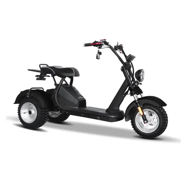 E-Scooter Trike mit Straßenzulassung und drei Räder Trike HM7 Off-Road - ca. 70km Reichweite 2 Motoren | 60V | 4000W | 2 x 20AH Akkus