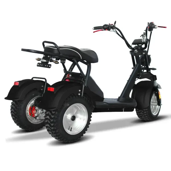 E-Scooter Trike mit Straßenzulassung und drei Räder Trike HM7 Off-Road - ca. 70km Reichweite 2 Motoren | 60V | 4000W | 2 x 20AH Akkus – Bild 5