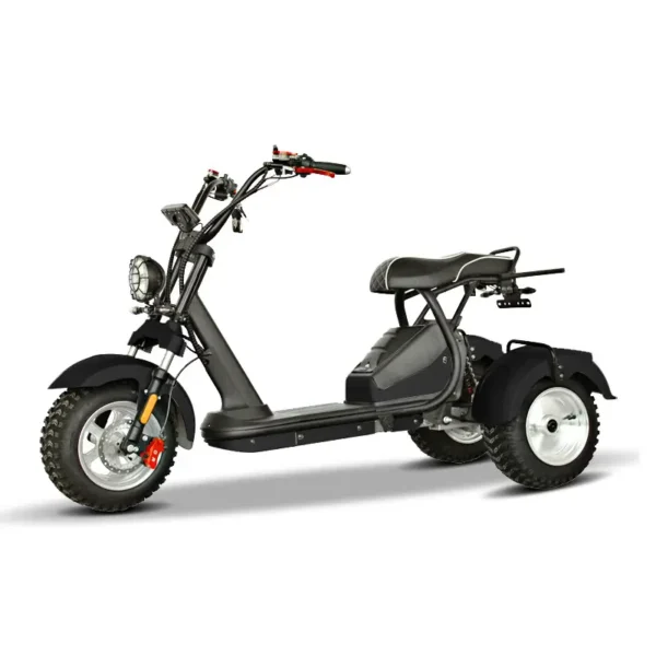 E-Scooter Trike mit Straßenzulassung und drei Räder Trike HM7 Off-Road - ca. 70km Reichweite 2 Motoren | 60V | 4000W | 2 x 20AH Akkus – Bild 6