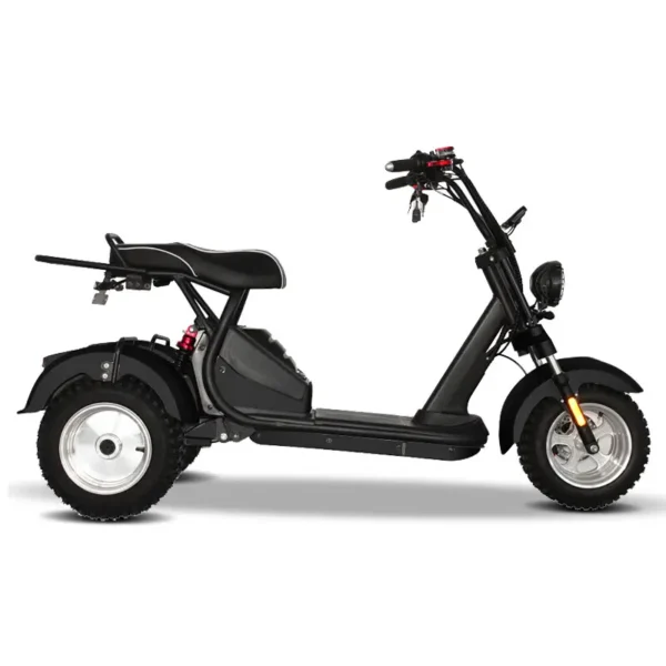 E-Scooter Trike mit Straßenzulassung und drei Räder Trike HM7 Off-Road - ca. 70km Reichweite 2 Motoren | 60V | 4000W | 2 x 20AH Akkus – Bild 7