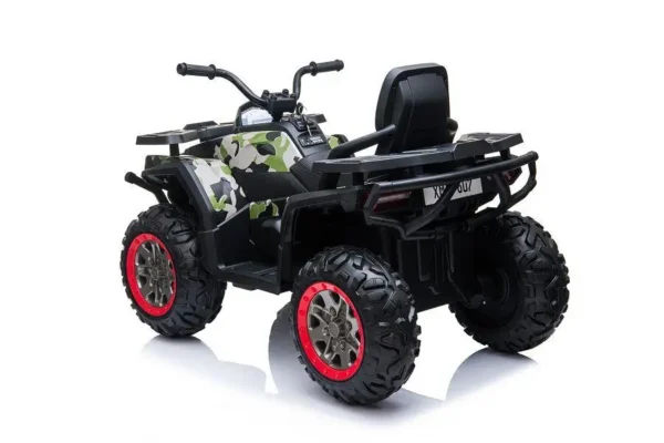 Kinderfahrzeug - Elektro Kinderquad "607" 2x45W, 12V7Ah - Camouflage – Bild 2