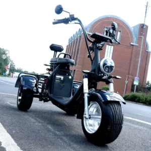 E-Scooter mit Straßenzulassung – drei Räder Trike 35km/120km Reichweite, 60V | 2000W | 20AH/40AH/50AH Akku CP3.1