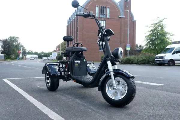 E-Scooter mit Straßenzulassung – drei Räder Trike 35km/120km Reichweite, 60V | 2000W | 20AH/40AH/50AH Akku CP3.1 – Bild 8