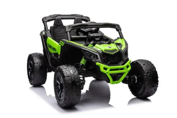 Kinderfahrzeug - Elektro Auto "Can Am Maverick UTV" - 24V Akku,2x200W Motoren- 2,4Ghz, Ledersitz+EVA – Bild 2