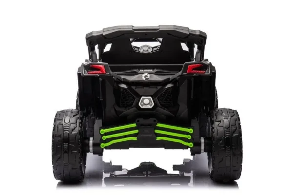 Kinderfahrzeug - Elektro Auto "Can Am Maverick UTV" - 24V Akku,2x200W Motoren- 2,4Ghz, Ledersitz+EVA – Bild 14