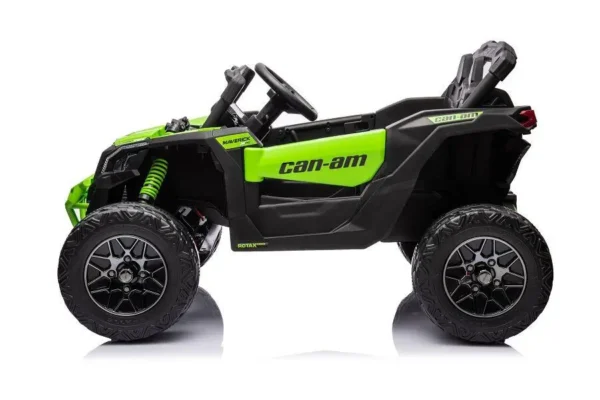 Kinderfahrzeug - Elektro Auto "Can Am Maverick UTV" - 24V Akku,2x200W Motoren- 2,4Ghz, Ledersitz+EVA – Bild 4