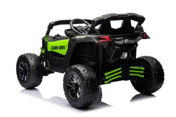 Kinderfahrzeug - Elektro Auto "Can Am Maverick UTV" - 24V Akku,2x200W Motoren- 2,4Ghz, Ledersitz+EVA – Bild 5