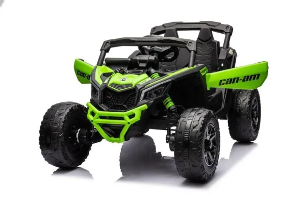 Kinderfahrzeug - Elektro Auto "Can Am Maverick UTV" - 24V Akku,2x200W Motoren- 2,4Ghz, Ledersitz+EVA – Bild 6