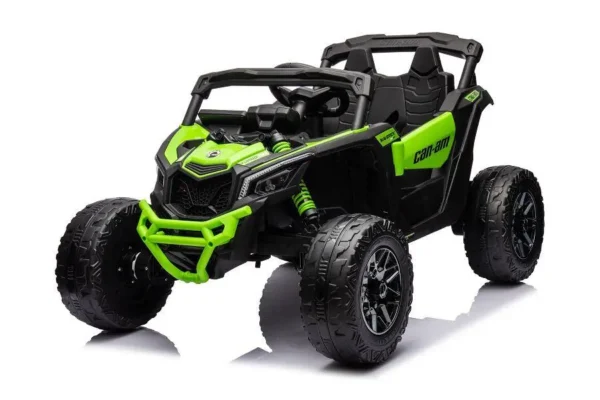 Kinderfahrzeug - Elektro Auto "Can Am Maverick UTV" - 24V Akku,2x200W Motoren- 2,4Ghz, Ledersitz+EVA – Bild 9