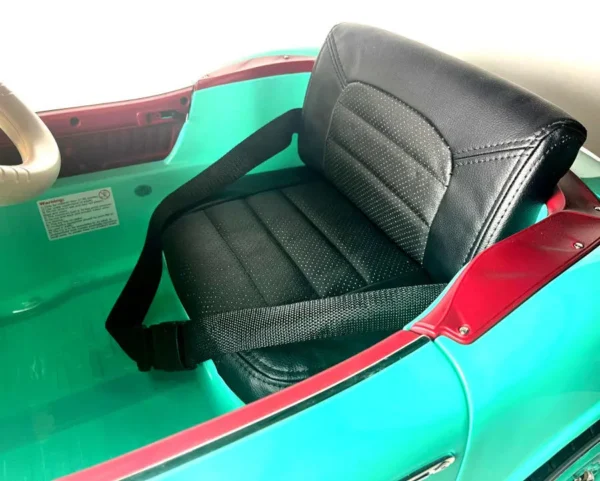 Kinderfahrzeug - Elektro Auto "BMW 507 Oldtimer" - lizenziert - 12V7AH, 2 Motoren- 2,4Ghz Fernsteuerung, MP3, Ledersitz+EVA – Bild 13