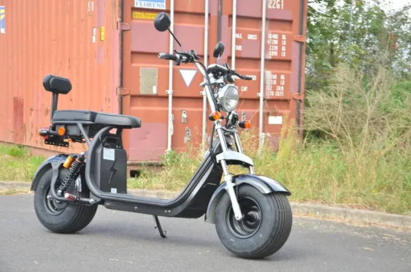 Coco Bike Fat E-Scooter mit Straßenzulassung bis zu 40 km/h schnell - 45km Reichweite 60V | 1500W | 20AH Akku – Bild 5