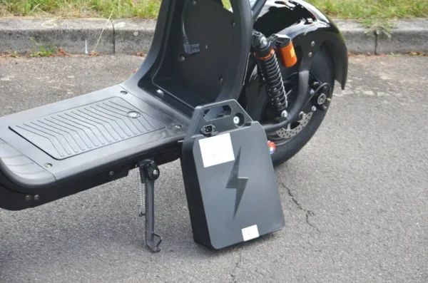 Coco Bike Fat E-Scooter mit Straßenzulassung bis zu 40 km/h schnell - 45km Reichweite 60V | 1500W | 20AH Akku – Bild 14