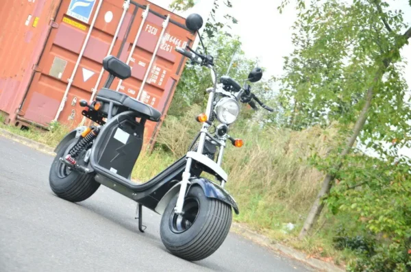 Coco Bike Fat E-Scooter mit Straßenzulassung bis zu 40 km/h schnell - 45km Reichweite 60V | 1500W | 20AH Akku – Bild 12