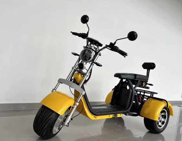 Coco Bike E-Scooter mit Straßenzulassung und drei Räder Trike ca. 35km Reichweite 60V | 2000W | 20AH Akku – Bild 7