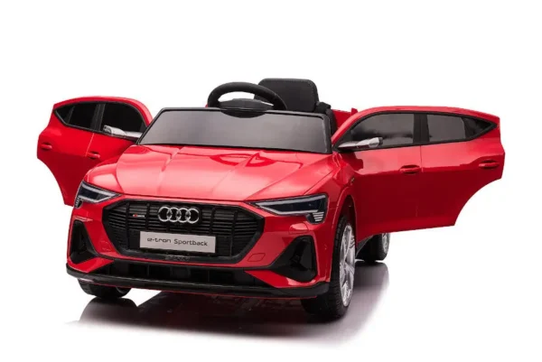 Kinderfahrzeug - Elektro Auto "Audi E-Tron" - lizenziert - 12V7AH Akku und 4 Motoren- 2,4Ghz + MP3 + Leder + EVA – Bild 18