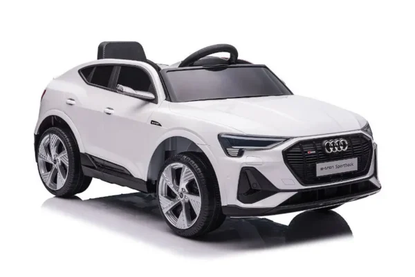 Kinderfahrzeug - Elektro Auto "Audi E-Tron" - lizenziert - 12V7AH Akku und 4 Motoren- 2,4Ghz + MP3 + Leder + EVA – Bild 13