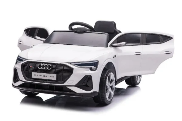 Kinderfahrzeug - Elektro Auto "Audi E-Tron" - lizenziert - 12V7AH Akku und 4 Motoren- 2,4Ghz + MP3 + Leder + EVA – Bild 11