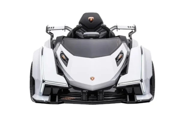 Kinderfahrzeug - Elektro Auto "Lamborghini V12 Vision Gran Turismo" - lizenziert - 12V7AH, 2 Motoren- 2,4Ghz Fernsteuerung, MP3, Ledersitz+EVA – Bild 6