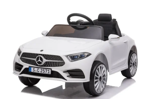 Kinder Elektroauto "Mercedes CLS350" - lizenziert - 12V, 2 Motoren- 2,4Ghz Fernsteuerung, MP3, Ledersitz+EVA