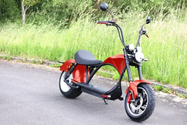 Elektro Scooter Coco Bike E-Chopper mit Straßenzulassung bis zu 48 km/h schnell - ca. 50 km Reichweite 60V | 2000W | 20AH Akku -CP4 Plus – Bild 2