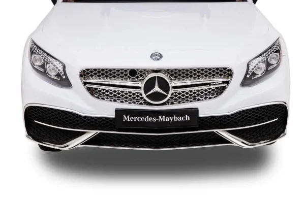 Kinderfahrzeug - Elektro Auto "Mercedes S650 Maybach" - lizenziert - 12V7AH Akku + 2,4Ghz+Ledersitz+EVA – Bild 5