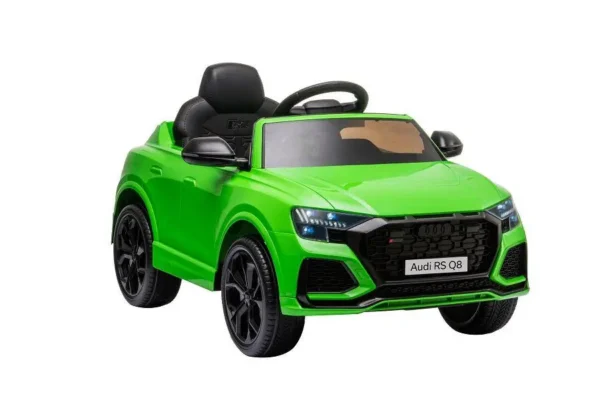 Kinderfahrzeug - Elektro Auto "Audi RS Q8" - lizenziert - 12V7A Akku und 2 Motoren- 2,4Ghz + MP3 + Leder + EVA – Bild 17