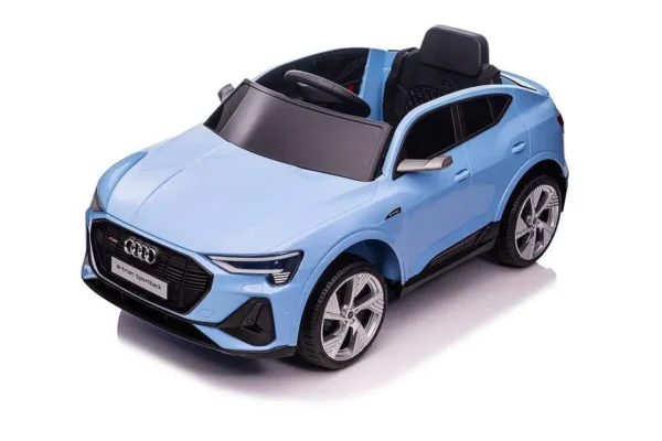 Kinderfahrzeug - Elektro Auto "Audi E-Tron" - lizenziert - 12V7AH Akku und 4 Motoren- 2,4Ghz + MP3 + Leder + EVA