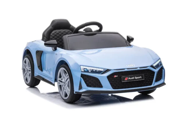 Kinderfahrzeug - Elektro Auto "Audi R8 Spyder" - lizenziert - 12V7AH Akku und 2 Motoren- 2,4Ghz + MP3 + Leder + EVA