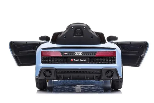 Kinderfahrzeug - Elektro Auto "Audi R8 Spyder" - lizenziert - 12V7AH Akku und 2 Motoren- 2,4Ghz + MP3 + Leder + EVA – Bild 17