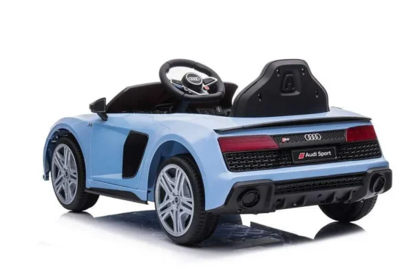 Kinderfahrzeug - Elektro Auto "Audi R8 Spyder" - lizenziert - 12V7AH Akku und 2 Motoren- 2,4Ghz + MP3 + Leder + EVA – Bild 20