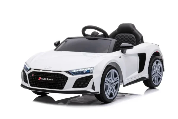 Kinderfahrzeug - Elektro Auto "Audi R8 Spyder" - lizenziert - 12V7AH Akku und 2 Motoren- 2,4Ghz + MP3 + Leder + EVA – Bild 8