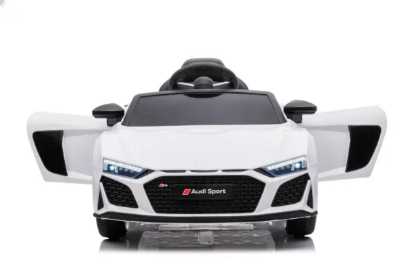 Kinderfahrzeug - Elektro Auto "Audi R8 Spyder" - lizenziert - 12V7AH Akku und 2 Motoren- 2,4Ghz + MP3 + Leder + EVA – Bild 6