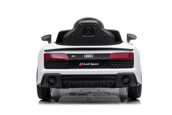 Kinderfahrzeug - Elektro Auto "Audi R8 Spyder" - lizenziert - 12V7AH Akku und 2 Motoren- 2,4Ghz + MP3 + Leder + EVA – Bild 2