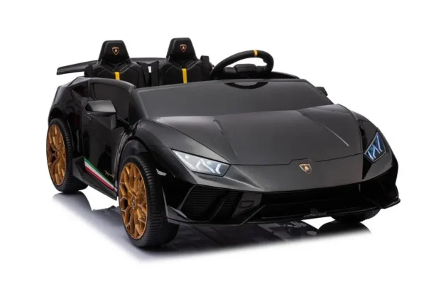 Kinderfahrzeug - Elektro Auto "Lamborghini Huracan Spider 2 Sitzer" - lizenziert - 12V10AH, 4 Motoren- 2,4Ghz Fernsteuerung, MP3, Ledersitz+EVA – Bild 13