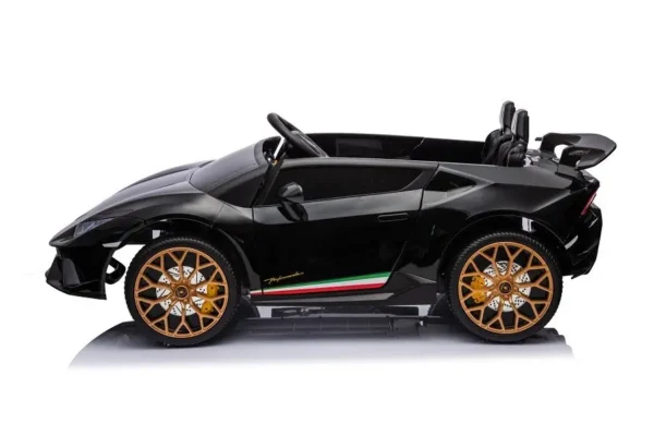 Kinderfahrzeug - Elektro Auto "Lamborghini Huracan Spider 2 Sitzer" - lizenziert - 12V10AH, 4 Motoren- 2,4Ghz Fernsteuerung, MP3, Ledersitz+EVA – Bild 11