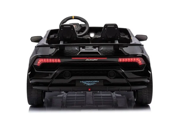Kinderfahrzeug - Elektro Auto "Lamborghini Huracan Spider 2 Sitzer" - lizenziert - 12V10AH, 4 Motoren- 2,4Ghz Fernsteuerung, MP3, Ledersitz+EVA – Bild 10